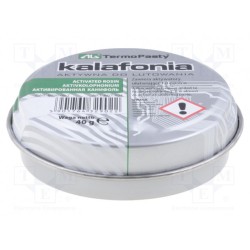 ART.AGT-034; Flux: rosin based; No Clean,RMA; resin; can; 40g; AG TERMOPASTY