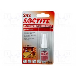 IHD:1370555; Anaerobic adhesive; blue; liquid; bottle; 5ml; LOCTITE 243; LOCTITE