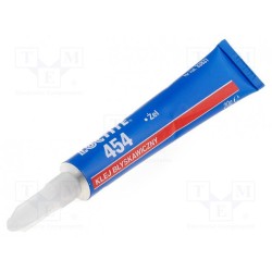 454-20; Cyanoacrylate adhesive; colourless; gel; tube; 20g; LOCTITE 454; LOCTITE