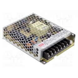 LRS-100-12; Power supply: switched-mode; modular; 102W; 12VDC; 129x97x30mm; MEAN WELL