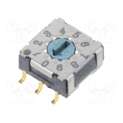 MADR-10S; Encoding switch; DEC/BCD; Pos: 10; SMT; Rcont max: 80mΩ; SUNGMUN ELECTRONICS CO., LTD.