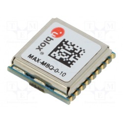 MAX-M8Q-0; Module: GPS GLONASS/BEIDOU; ±2.5m; NMEA,UBX; -167dBm; 1.7÷3.6VDC; u-blox