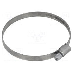 D2070; Worm gear clamp; W: 9mm; Clamping: 70÷90mm; chrome steel AISI 430; MPC INDUSTRIES