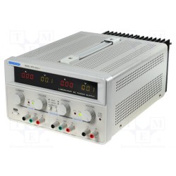 MPS-3003L-3; Power supply: laboratory; Channels: 3; 0÷30VDC; 0÷3A; 0÷30VDC; 0÷3A; MATRIX