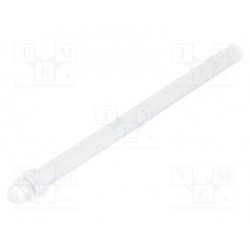 1265.1002; Fibre for LED; round; Ø2.8mm; Front: convex; straight; -20÷50°C; MENTOR