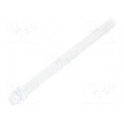 1265.2002; Fibre for LED; round; Ø2.8mm; Front: flat; straight; -20÷50°C; MENTOR