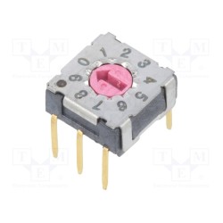 MSDR-10; Encoding switch; DEC/BCD; Pos: 10; THT; Rcont max: 80mΩ; SUNGMUN ELECTRONICS CO., LTD.
