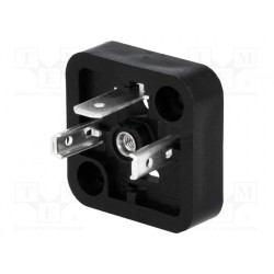 121012-0013; Connector: valve connector; socket; form A; 18mm; male; PIN: 3; 1mm2; MOLEX