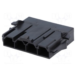 42818-0412; Plug; wire-board; male; Series: Mini-Fit Sr; 10mm; PIN: 4; 600V; MOLEX