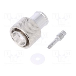 73162-6171; Connector: 4.3-10; male; for cable; straight; plug; 50Ω; IP68; 6GHz; MOLEX