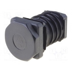 430426; Plugs; for profiles; Body: black; H: 26mm; Mat: polyamide; L: 30mm; ELESA+GANTER