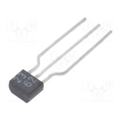 NTE2362; Transistor: PNP; bipolar; 50V; 0.5A; 0.3W; TO92; NTE Electronics