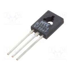 NTE374; Transistor: PNP; bipolar; 16V; 1.5A; 1W; TO126; NTE Electronics