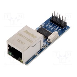 OKY3486-1; Module: Ethernet; 3.3VDC; SPI; ENC28J60; 50x20x15mm; OKYSTAR