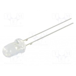 OSB3SA5111A; LED; 5mm; blue; 8400÷10000mcd; 15°; convex; OPTOSUPPLY