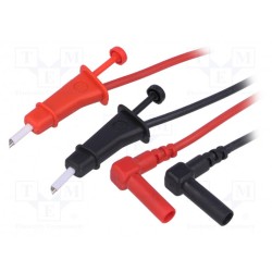 PCM W3; Set of test leads; Urated: 300V; Len: 1m; 2x test lead; PARROT INVENT