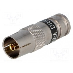 PCT-DRS6IFNT; Plug; coaxial 9.5mm (IEC 169-2); female; RG6; compression; PCT