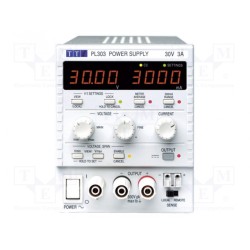 ; Power supply: laboratory; Channels: 1; 0÷30VDC; 0÷3A; Plug: EU,UK; AIM-TTI