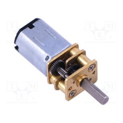 POLOLU-1099; Motor: DC; with gearbox; LP; 6VDC; 360mA; Shaft: D spring; POLOLU