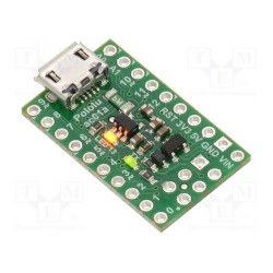 A-STAR 32U4 MICRO; A-star; LDO; USB B micro,pin strips; ATMEGA32U4; 5.5÷15VDC; PWM: 7; POLOLU