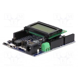 A-STAR 32U4 PRIME LV MICROSD WITH LCD; A-Star 32U4 Prime; USB micro; ATMEGA32U4; 2÷16VDC; PWM: 7; POLOLU