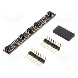 5-CHANNEL REFLECTANCE SENSOR ARRAY BALBO; Sensor: distance; reflective; 5VDC; digital; Channels: 5; 64x7.3mm; POLOLU