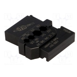 4300-3141; Crimping jaws; crimping fiber optic connectors SMA, SMB type; PRESSMASTER