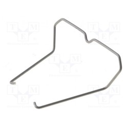 0-1393162-1; Fastening clip; Series: PT; Mat: metal; 29mm; SCHRACK