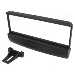 281114-01-0; Radio mounting frame; Ford,Mazda; 1 DIN; black; ACV