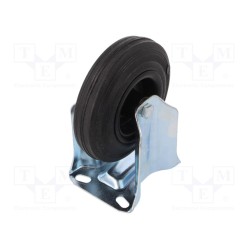 449661; Transport wheel; Ø: 125mm; W: 37.5mm; H: 156mm; rigid; Rol.load: 850N; ELESA+GANTER