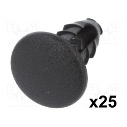 10000; Trim clip; 25pcs; Alfa Romeo,Fiat,Lancia; OEM: 14591487; L: 20mm; ROMIX