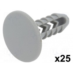 10052; Trim clip; 25pcs; Alfa Romeo,Fiat,Lancia; OEM: 14592087; L: 25.6mm; ROMIX