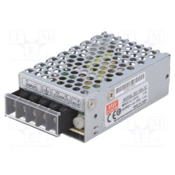 SD-15A-12; Converter: DC/DC; 15W; Uin: 9.2÷18V; Uout: 12VDC; Iout: 1.25A; 180g; MEAN WELL
