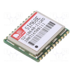S2-10640-Z1G0D; Module: GPS GLONASS; ±2.5m; GPS; -165dBm; 2.8÷4.3VDC; 115200bps; SIMCOM