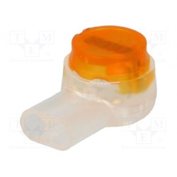 UY2-BOX 1024006; Quick splice; Scotchlok; IDC; 19AWG÷26AWG; yellow; 0.4÷0.9mm; 3M