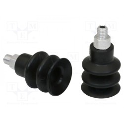 FSG-18-NBR-55-M5-AG; Suction cup; Nitrile rubber NBR; 18mm; Mounting: M5-AG; 2.9g; SCHMALZ