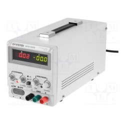 ; Power supply: laboratory; Channels: 1; 0÷60V; 0÷6A; Plug: EU; GW INSTEK