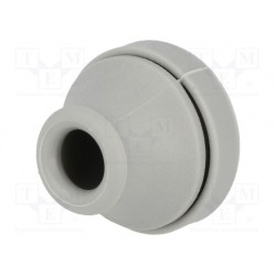 100189; Grommet; Ømount.hole: 23mm; TPE (thermoplastic elastomer); grey; TRELLEBORG