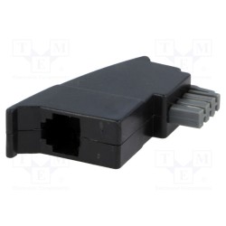 50308; Transition: adapter; RJ11 socket,TAE N plug; Goobay