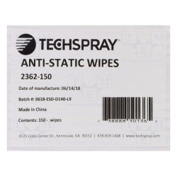 2362-150; Wipe: cloth; 150pcs; 230x230mm; cleaning; Techspray