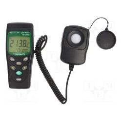 TM-209M; Meter: light meter; LCD (3999); 40/400/4000/40000/400000lx; 3%; TENMARS
