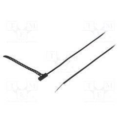 TT0P-PT1000B-T105-1500; Sensor: temperature; Pt1000; 1kΩ; cl.B; Body dim: 6x6x20mm; IP67; TEWA TEMPERATURE SENSORS