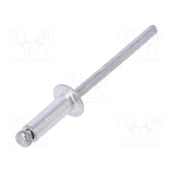 70420; Rivet; aluminium; Rivet diam: 4mm; L.rivet: 12.7mm; 50pcs.; VOREL