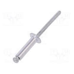 70510; Rivet; aluminium; Rivet diam: 4.8mm; L.rivet: 19mm; 50pcs.; VOREL