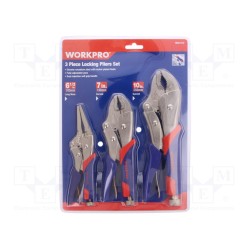 W001310; Kit: pliers; Pcs: 3; Morse's; Workpro