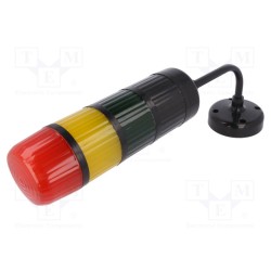 WS-AD/3D_CZ_K_125/RYG/M; Signaller: signalling column; LED; red/yellow/green; IP54; W2