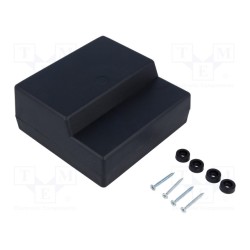 Z20; Enclosure: desktop; X: 125mm; Y: 120mm; Z: 53mm; polystyrene; black; KRADEX