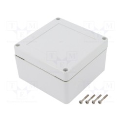 ZP105.105.60SJ TM ABS; Enclosure: multipurpose; X: 105mm; Y: 105mm; Z: 60mm; ZP; ABS; IK07; KRADEX
