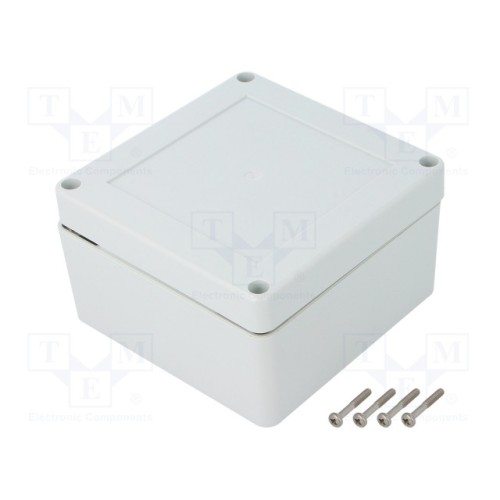 ZP105.105.60SJ TM PC; Enclosure: multipurpose; X: 105mm; Y: 105mm; Z: 60mm; ZP; light grey; KRADEX