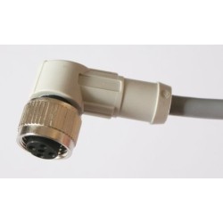 KF90C54; Vads ar spraudni leņķī sensoriem , M12 , 4k , 5m PVC , IP67 320VDC / 250VAC INFRA